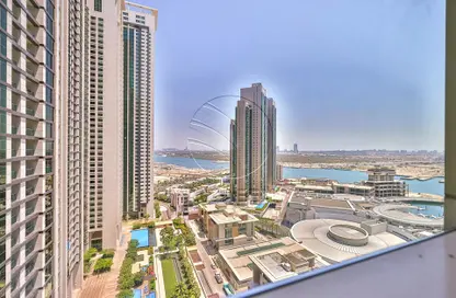 Apartment - 1 Bedroom - 2 Bathrooms for rent in Burooj Views - Marina Square - Al Reem Island - Abu Dhabi