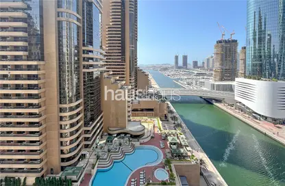 Apartment - 2 Bedrooms - 3 Bathrooms for sale in Iris Blue - Dubai Marina - Dubai