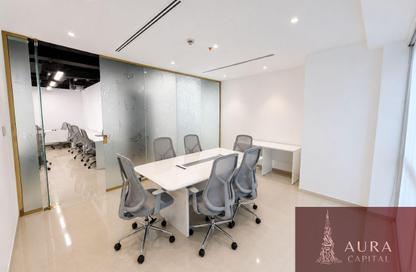 Office Space - Studio - 1 Bathroom for rent in Latifa Tower - Sheikh Zayed Road - Dubai
