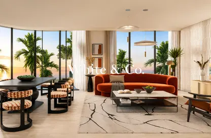 شقة - غرفة نوم - 1 حمام للبيع في برج Seapoint 2 - سي بوينت - إعمار بيتشفرونت - دبي هاربور - دبي
