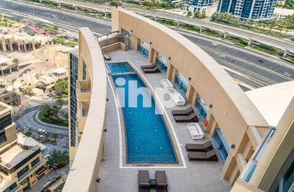 Apartment - 1 - 1 for rent in Dubai Marina Mall Hotel - Dubai Marina - Dubai