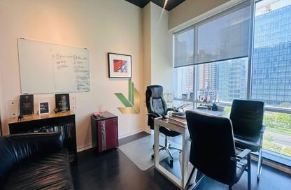 Office Space - Studio - 1 Bathroom for rent in Sobha Sapphire - Business Bay - Dubai