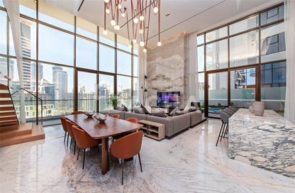 Apartment - 3 Bedrooms - 5 Bathrooms for rent in One of One Luxury Residences - Business Bay - Dubai