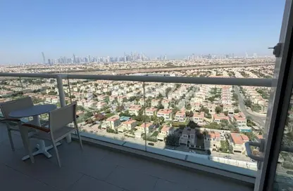 Apartment - 1 Bedroom - 2 Bathrooms for rent in Terhab Tower 2 - Terhab Hotels  and  Towers - District 3 - Jumeirah Village Triangle - Dubai