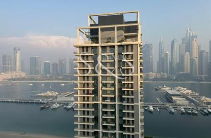 Apartment - 1 - 2 for rent in Grand Bleu Tower 2 - Grand Bleu - Emaar Beachfront - Dubai Harbour - Dubai
