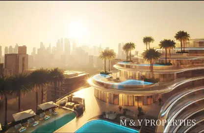 Apartment - 2 Bedrooms - 3 Bathrooms for sale in Binghatti Aquarise - Business Bay - Dubai