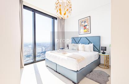 Apartment - 2 - 2 for rent in Jumeirah Gate Tower 1 - The Address Jumeirah Resort and Spa - Jumeirah Beach Residence - Dubai