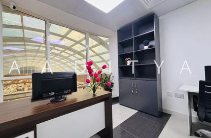 Office Space - Studio - 1 Bathroom for rent in Business Atrium Building - Oud Metha - Bur Dubai - Dubai