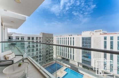 Apartment - 1 Bedroom - 2 Bathrooms for rent in Laya Heights - Dubai Studio City - Dubai
