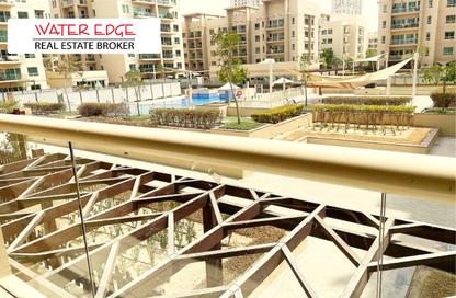 Apartment - 1 - 1 for rent in Al Ghozlan 2 - Al Ghozlan - Greens - Dubai