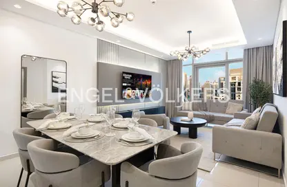 شقة - 2 غرف نوم - 2 حمامات للايجار في فندق ومساكن برج باراماونت - الخليج التجاري - دبي شقة - 2 غرف نوم - 2 حمامات للايجار في فندق ومساكن برج باراماونت - الخليج التجاري - دبي