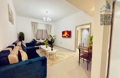 Apartment - 1 - 2 for rent in Ajman Corniche Residences - Ajman Corniche Road - Ajman