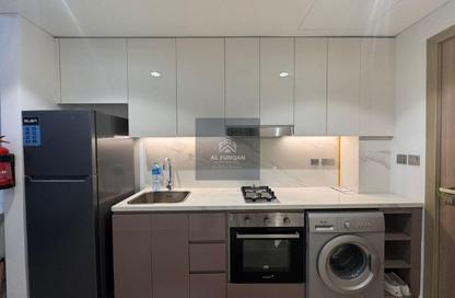 Apartment - Studio - 1 Bathroom for rent in Azizi Riviera 37 - Azizi Riviera - Meydan One - Meydan - Dubai