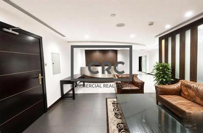 Office Space - Studio - 7+ Bathrooms for rent in The Prism - Business Bay - Dubai