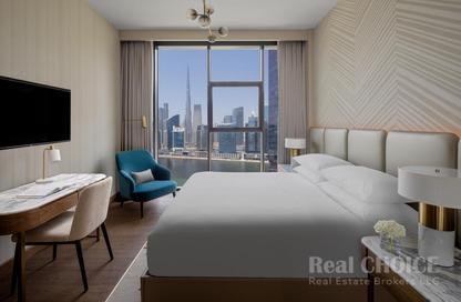 Hotel  and  Hotel Apartment - 1 Bedroom - 2 Bathrooms for rent in Intercontinental Residences Business Bay - Business Bay - Dubai