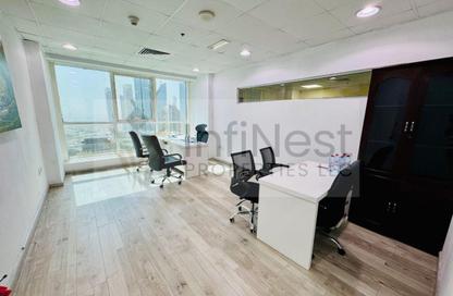 Office Space - Studio - 2 Bathrooms for rent in Aspin Tower - Sheikh Zayed Road - Dubai