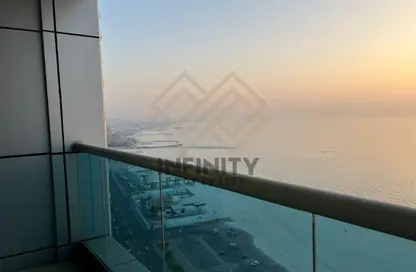 Apartment - 2 Bedrooms - 3 Bathrooms for sale in Ajman Corniche Residences - Ajman Corniche Road - Ajman