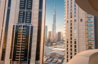 Apartment - 1 Bedroom - 2 Bathrooms for rent in DAMAC Maison Dubai Mall Street (The Signature) - Burj Khalifa Area - Downtown Dubai - Dubai