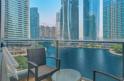 Apartment - 2 Bedrooms - 3 Bathrooms for rent in Green Lakes Towers 2 - Green Lakes Towers - JLT Cluster S - Jumeirah Lake Towers - Dubai