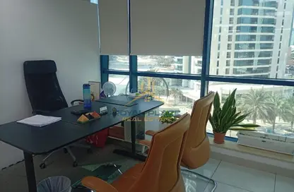 Office Space - 3 Bedrooms - 1 Bathroom for rent in Jumeirah Bay X2 - JLT Cluster X - Jumeirah Lake Towers - Dubai