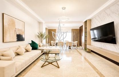 Apartment - 2 Bedrooms - 4 Bathrooms for rent in The Fairmont Palm Residence South - The Fairmont Palm Residences - Palm Jumeirah - Dubai