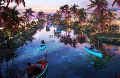 Townhouse - 4 Bedrooms - 4 Bathrooms for sale in Maldives 4 - DAMAC Islands - Dubai