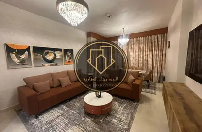 Apartment - 1 Bedroom - 2 Bathrooms for sale in Orient Tower 2 - Orient Towers - Al Bustan - Ajman Apartment - 1 Bedroom - 2 Bathrooms for sale in Orient Tower 2 - Orient Towers - Al Bustan - Ajman