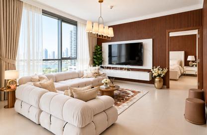 Apartment - 3 - 4 for rent in Dubai Creek Residences South Tower 1 - Dubai Creek Residences South - Dubai Creek Residences - Dubai Creek Harbour (The Lagoons) - Dubai