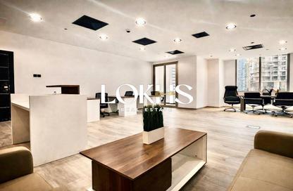 Office Space - Studio - 1 Bathroom for rent in The Prism - Business Bay - Dubai