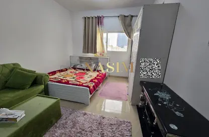 Apartment - Studio - 1 Bathroom for rent in Gulfa Towers - Al Rashidiya 1 - Al Rashidiya - Ajman
