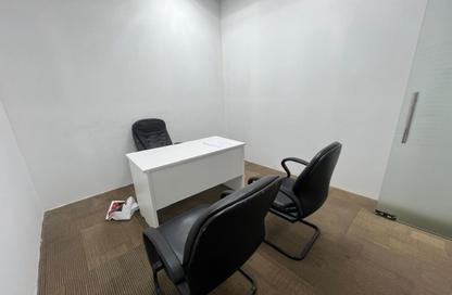 Office Space - Studio - 2 Bathrooms for rent in Shining Towers - Al Khalidiya - Abu Dhabi