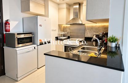 Apartment - 1 - 1 for sale in Carson B - Carson - Damac Hills - Dubai