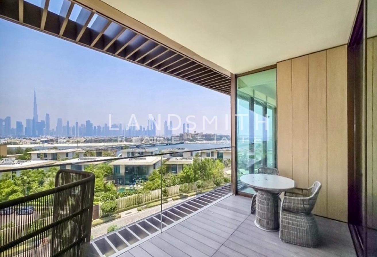 1BR | Bulgari High Floor | Sea & Skyline View photo 2