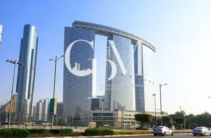 Apartment - 1 Bedroom - 2 Bathrooms for rent in The Gate Tower 2 - Shams Abu Dhabi - Al Reem Island - Abu Dhabi