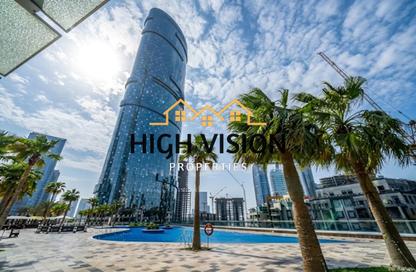 Apartment - 1 - 2 for rent in Sun Tower - Shams Abu Dhabi - Al Reem Island - Abu Dhabi
