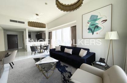 Apartment - 1 Bedroom - 2 Bathrooms for rent in Palm View - Dubai Media City - Dubai