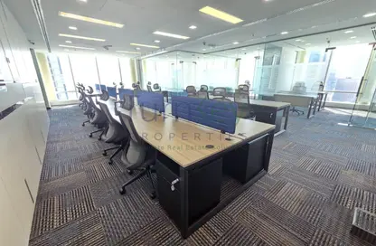 Office Space - Studio - 2 Bathrooms for rent in Reef Tower - JLT Cluster O - Jumeirah Lake Towers - Dubai