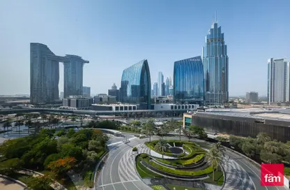 شقة - غرفة نوم - 2 حمامات للايجار في مساكن أرماني - برج خليفة - وسط مدينة دبي - دبي