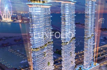 شقة - 1 - 2 للبيع في داماك باي  2 برج  آ - داماك باي 2 - دبي هاربور - دبي