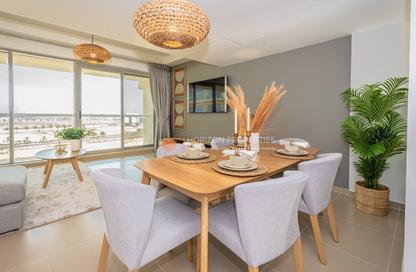 Duplex - 2 Bedrooms - 3 Bathrooms for rent in Pacific Tahiti - Pacific - Al Marjan Island - Ras Al Khaimah