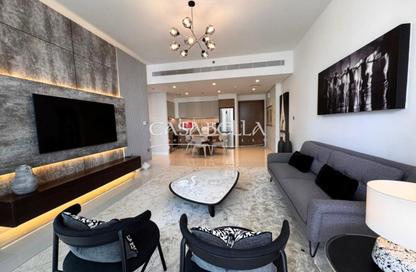 Apartment - 1 Bedroom - 1 Bathroom for rent in Beach Isle Tower 2 - Beach Isle - EMAAR Beachfront - Dubai Harbour - Dubai