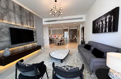 شقة - غرفة نوم - 1 حمام للايجار في برج Beach Isle 2 - بيتش آيل - إعمار بيتشفرونت - دبي هاربور - دبي