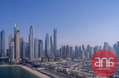 Apartment - 1 Bedroom - 1 Bathroom for rent in Marina Vista Tower 1 - Marina Vista - Emaar Beachfront - Dubai Harbour - Dubai
