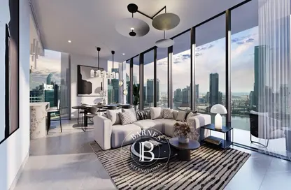 Apartment - Studio - 1 Bathroom for sale in Peninsula Four - Peninsula - Business Bay - Dubai