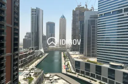 Apartment - 1 Bedroom - 1 Bathroom for sale in Peninsula Two - Peninsula - Business Bay - Dubai