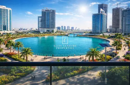 Apartment - 1 Bedroom - 2 Bathrooms for rent in Hub Canal 1 - Hub-Golf Towers - Dubai Sports City - Dubai