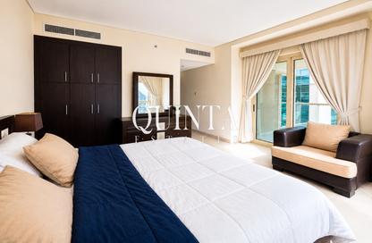 Apartment - 2 Bedrooms - 3 Bathrooms for rent in The Royal Oceanic - Dubai Marina - Dubai