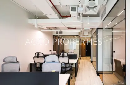 Office Space - Studio - 1 Bathroom for rent in The Binary Tower - Business Bay - Dubai