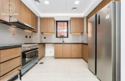 Townhouse - 4 - 3 for rent in Portofino - Damac Lagoons - Dubai