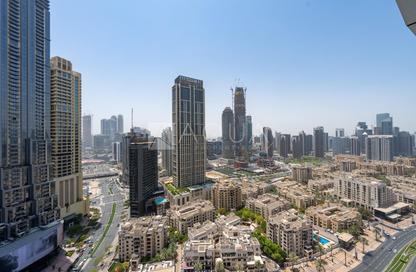 شقة - غرفة نوم - 2 حمامات للايجار في فندق برج ليك - العنوان داون تاون - وسط مدينة دبي - دبي